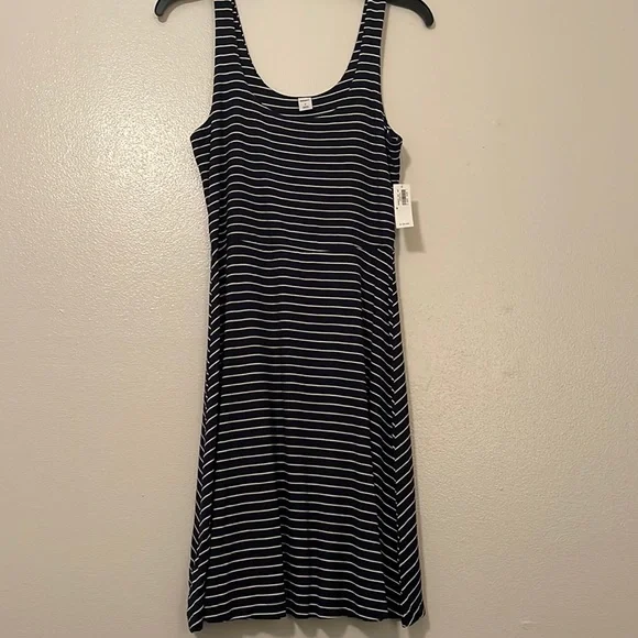 Old Navy -Striped Tank Dress sz S - Picture 1 of 4